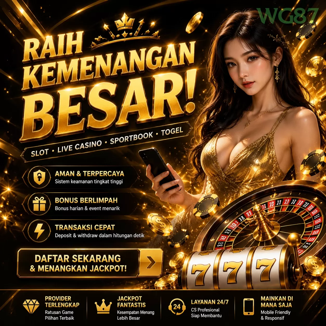 wg87: Menyelami Bonus Menarik untuk Pemain Cerdas